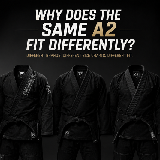 Why the Same A2 BJJ Gi Can Fit Differently Across Brands？