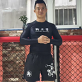 ZHAN Nezha Long Sleeve BJJ Rash Guard & No-Gi Shorts Set