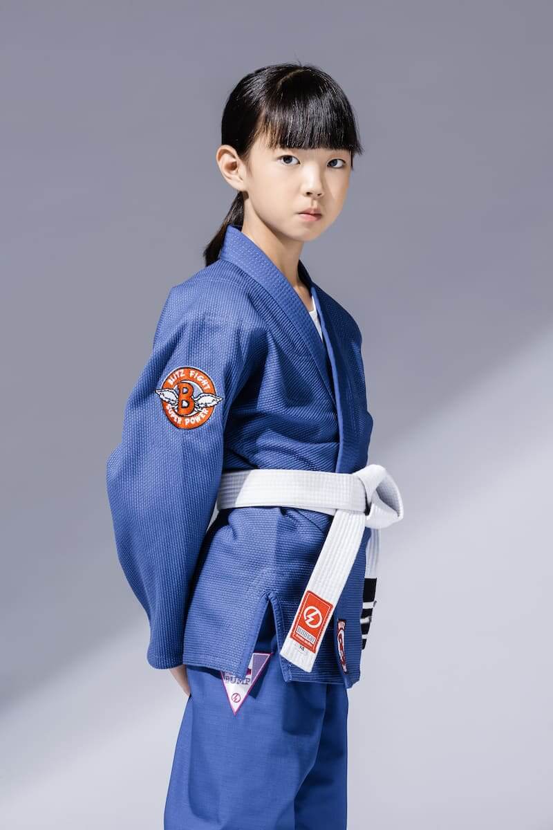 BLITZ Kids Super Power BJJ Gi: Courage & Confidence for Young Heroes