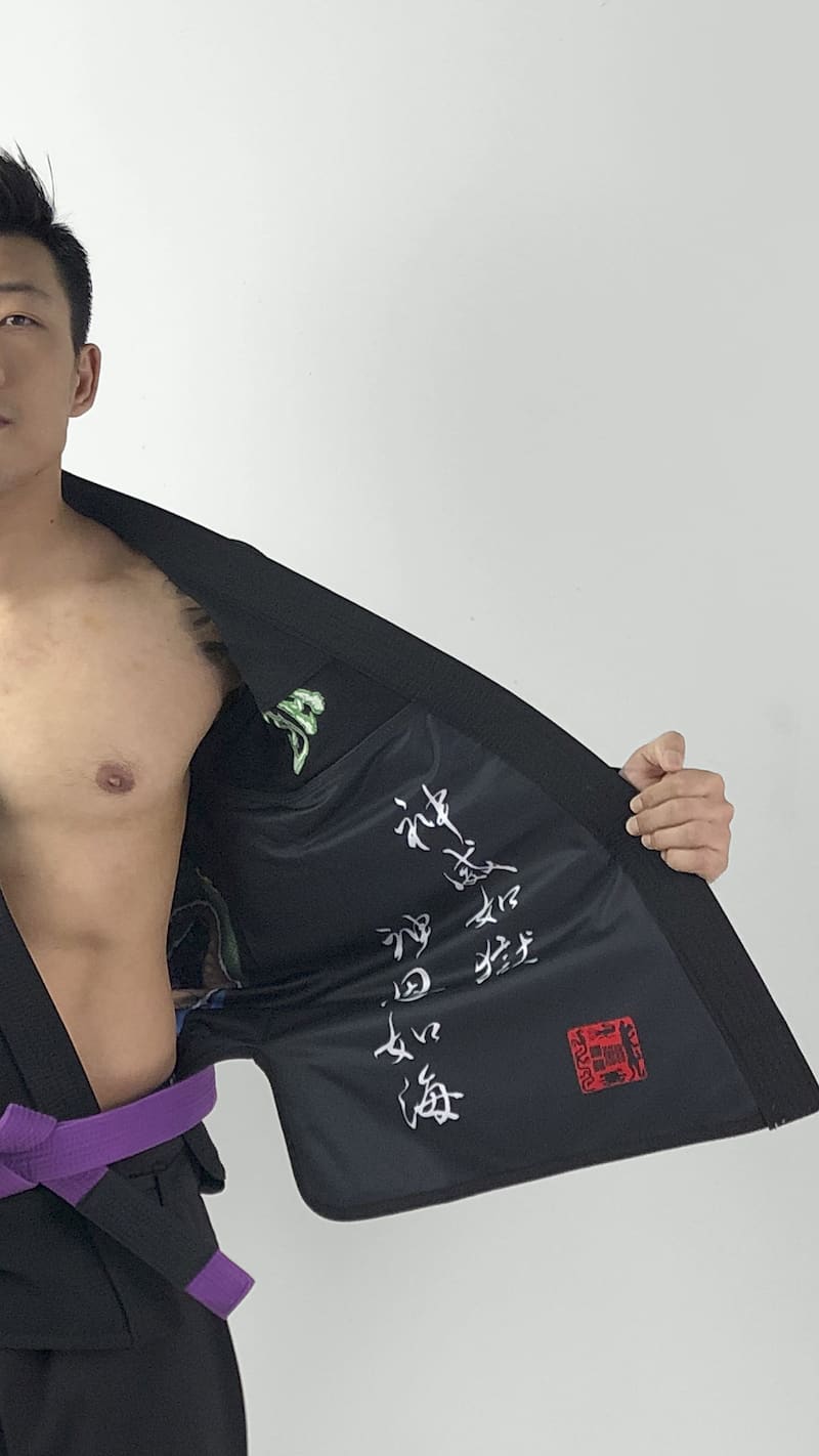 ZHAN Azure Dragon BJJ Gi: Unleash Your Inner Strength