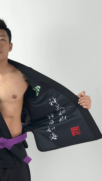 ZHAN Azure Dragon BJJ Gi: Unleash Your Inner Strength