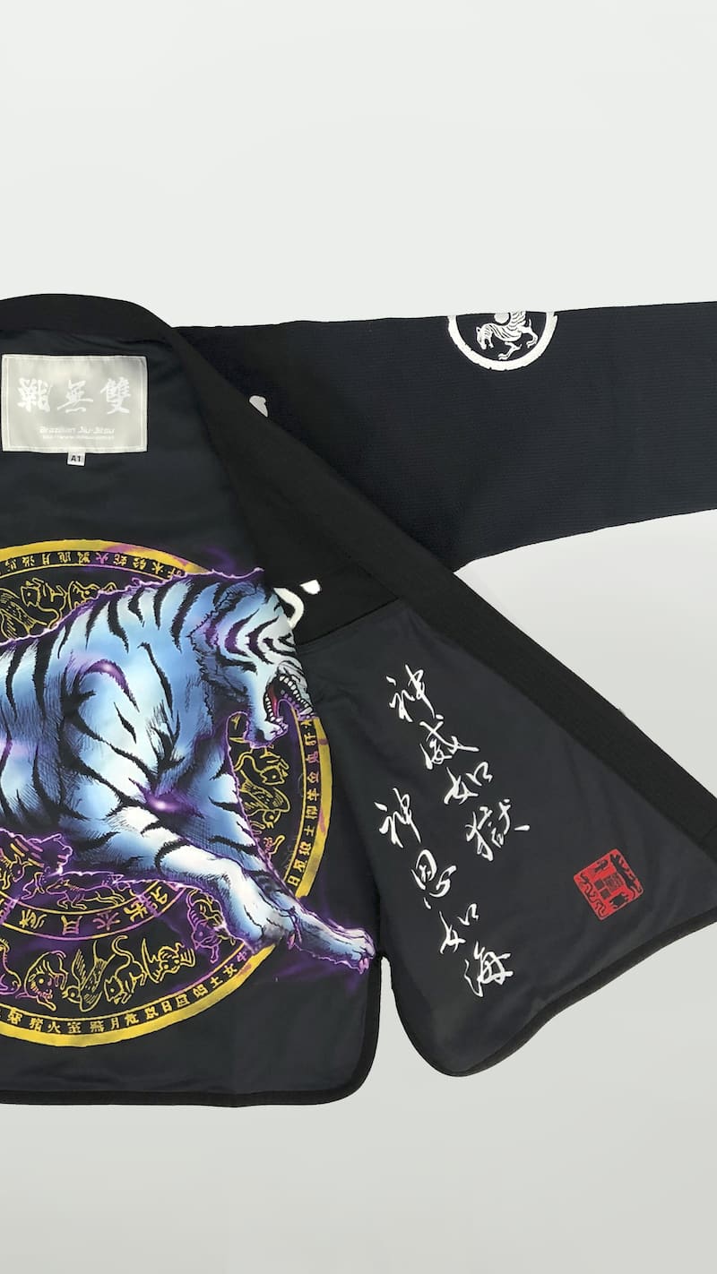 ZHAN White Tiger BJJ Gi: Embrace the Protective Spirit