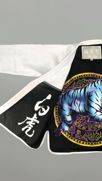 ZHAN White Tiger BJJ Gi: Embrace the Protective Spirit