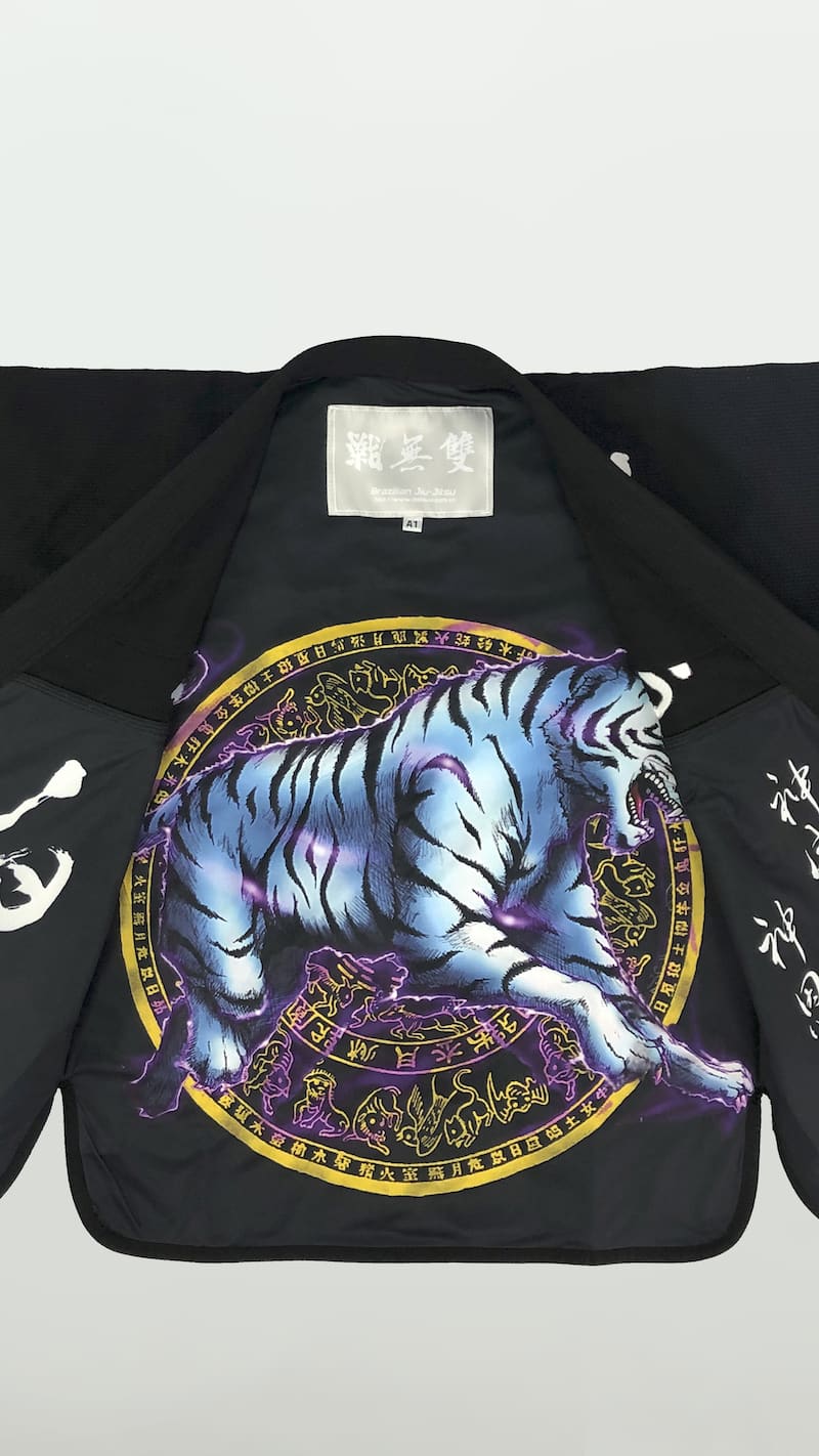 ZHAN White Tiger BJJ Gi: Embrace the Protective Spirit