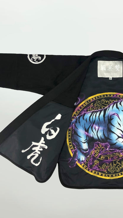 ZHAN White Tiger BJJ Gi: Embrace the Protective Spirit