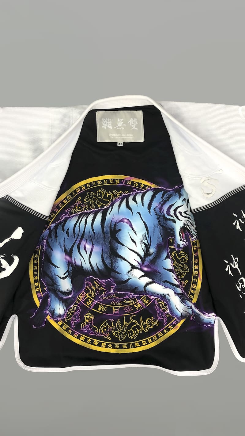 ZHAN White Tiger BJJ Gi: Embrace the Protective Spirit