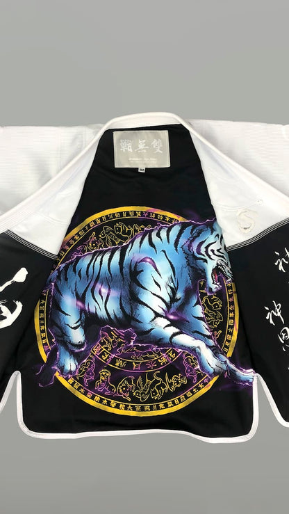 ZHAN White Tiger BJJ Gi: Embrace the Protective Spirit