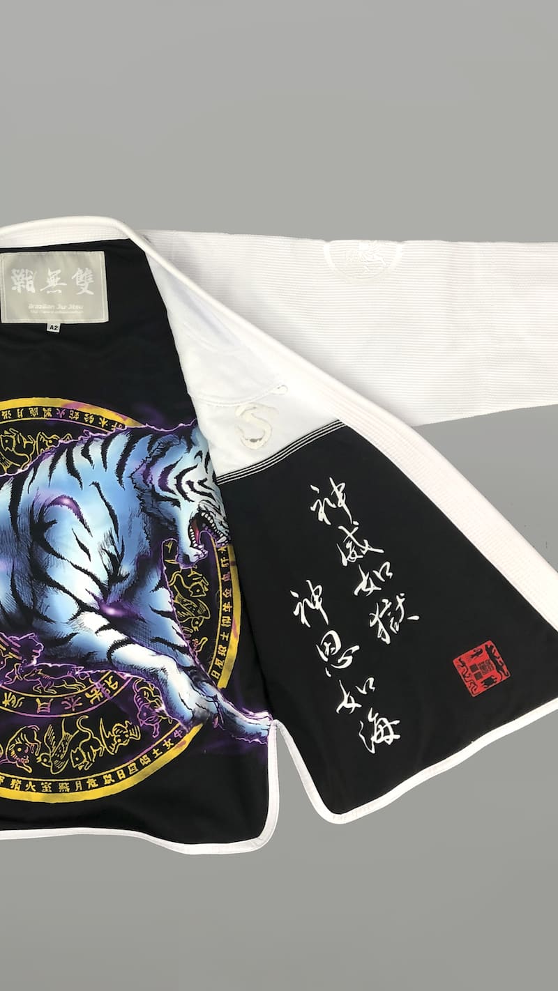 ZHAN White Tiger BJJ Gi: Embrace the Protective Spirit