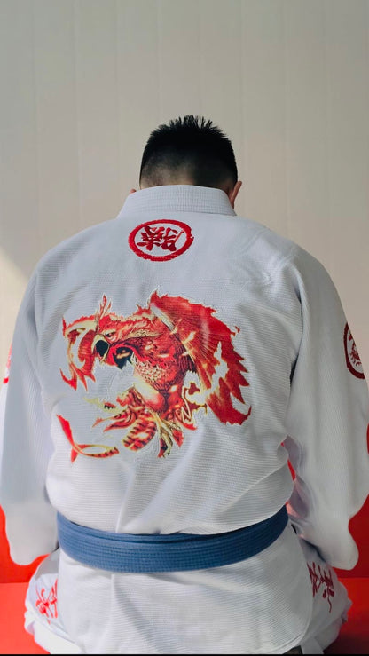 ZHAN Vermilion Phoenix BJJ Gi: Ignite Your Passion