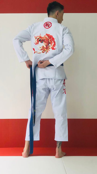 ZHAN Vermilion Phoenix BJJ Gi: Ignite Your Passion