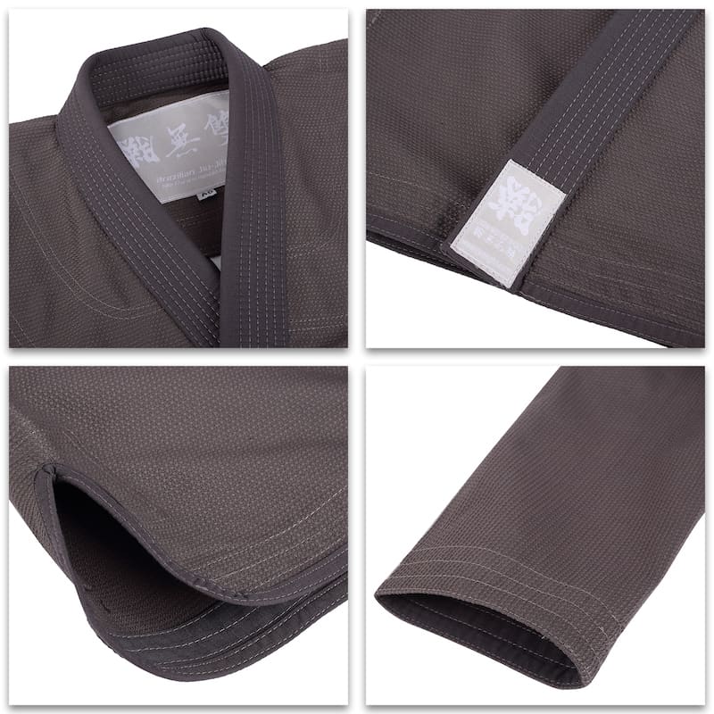 ZHAN Basic Men's BJJ Gi: Master Simplicity & Comfort