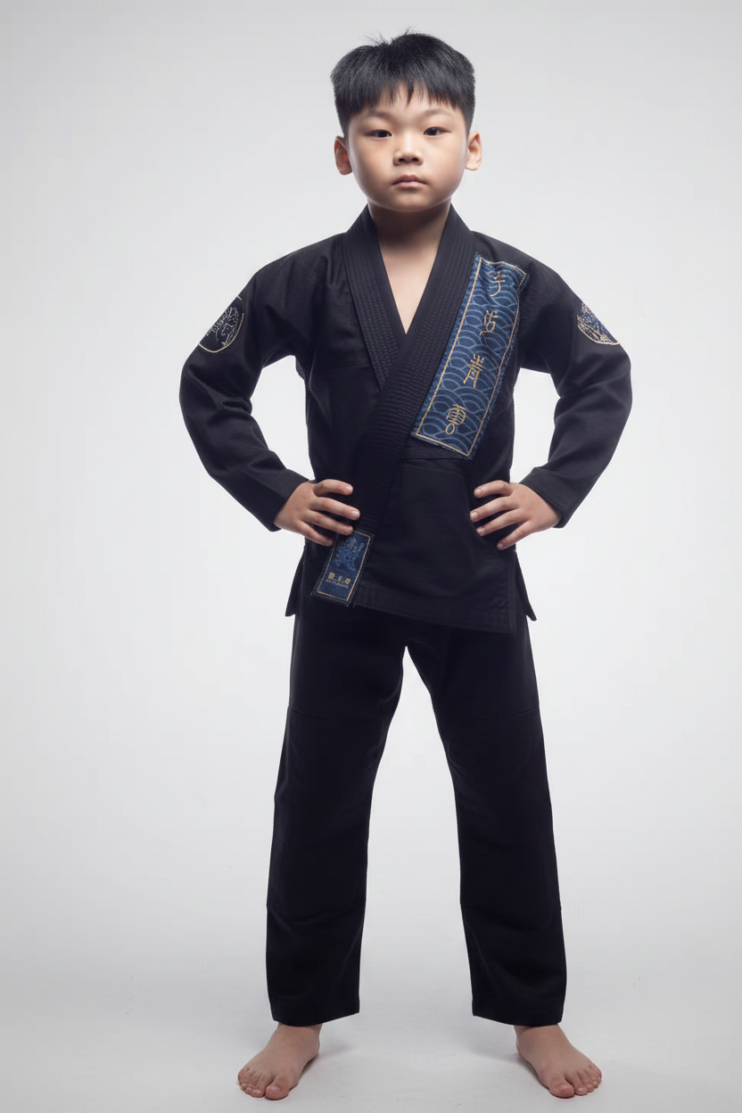 Black Kids BJJ Gi