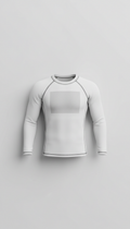 Custom BJJ rash guard with sublimation print by BLITZFIGHT