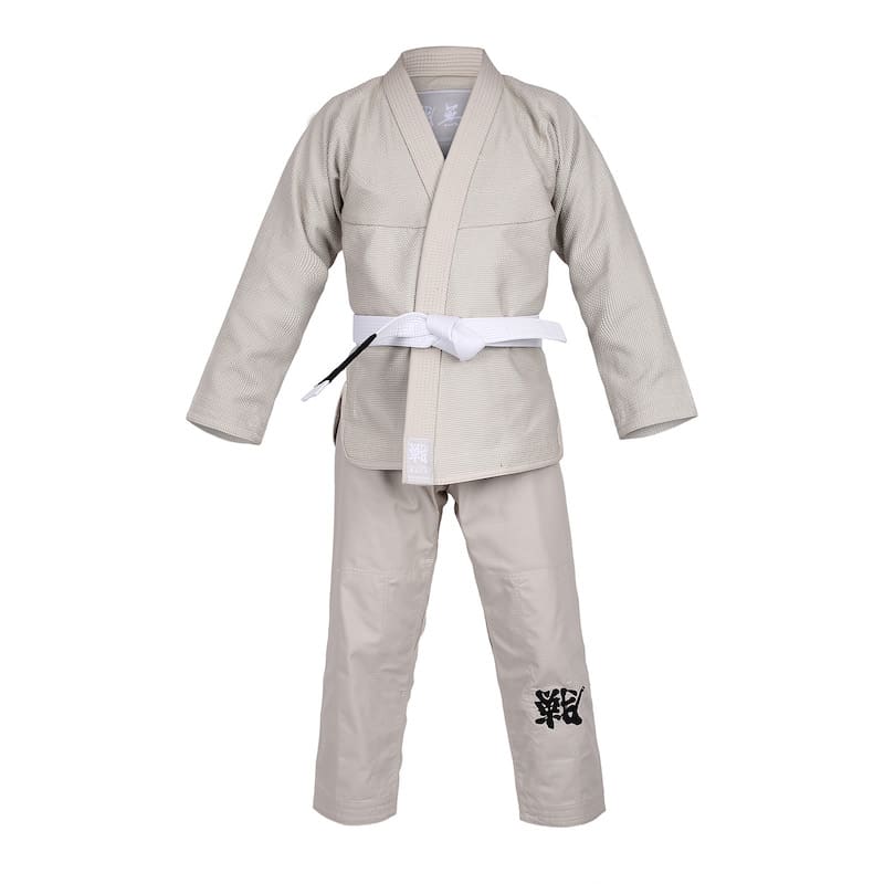 Kimono Básico Masculino ZHAN para Jiu-Jitsu: Domine a simplicidade e o conforto em um design clean e minimalista para o Jiu-Jitsu Brasileiro.